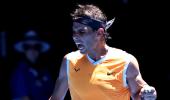 Aus Open PIX: Nadal, Federer, Sharapova ease into 2nd round; Isner out