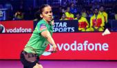 Saina claims Indonesia Masters after Marin limps out of final