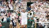 Wimbledon PIX: Nadal, Serena in quarters; Barty ousted