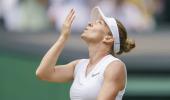 After fulfilling mother's dream, Halep chases her own