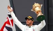 Hamilton takes record sixth British GP win