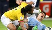 Soccer PIX: Uruguay crush Ecuador; US in last 16