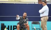 Queen's: Kyrgios blasts officials after 'rigging' rant