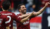 Football Extras: Villa scores first goal in Japan