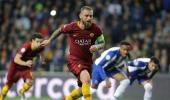 Champions League heartbreak for Roma's De Rossi, PSG coach