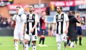 Ronaldo-less Juve suffer first league defeat of the season