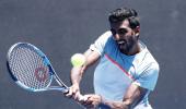 Shorts: Prajnesh advances; Bopanna-Sharan crash out