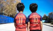 Barca help refugee children dream for better future