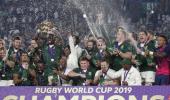 Rainbow nation turns gold as Springboks lift World Cup