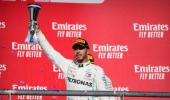 Hamilton painting masterpiece with sixth drivers' title