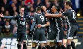 EPL: Leicester back in third after win at Palace