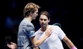 ATP Finals PIX: Zverev tastes first victory over Nadal