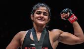 Ritu Phogat earns dominant victory in MMA debut