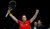 Davis Cup PIX: Nadal sparks Spanish comeback