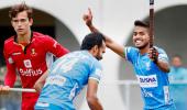 India thrash Belgium 5-1 in final tour match