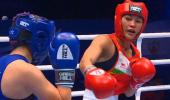 Boro gives India rousing start at World Women's Boxing