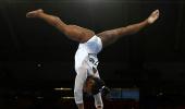 Biles by miles: US gymnast claims another record