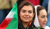 Historic day for Iranian female football fans