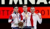 Russia's Nagornyy captures all-around World title