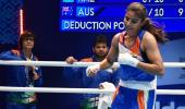 Mary Kom stopped by aggressive Turk in semis