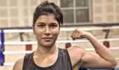 Mary Kom, this is Nikhat Zareen!