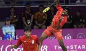 Sindhu, Saina exit; Satwik-Chirag in French Open SF