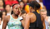 Gauff loses match but learns lessons from Osaka