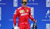 Ferrari's Leclerc claims first F1 win in Belgium