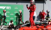 Leclerc sparks Ferrari celebrations with Italian GP win