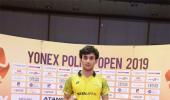 Lakshya wins Belgian International badminton title