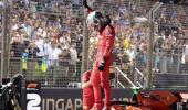 Leclerc stuns with pole hat-trick in Singapore