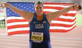 Price first American woman to win hammer World title