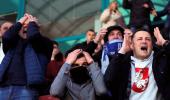 More than 1,000 fans attend soccer match in Belarus