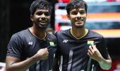 Olympics: Chirag-Satwik stun World No 3