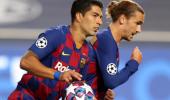 Suarez cuts Barca contract, agrees Atletico terms