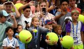 Sounds of silence greets players at US Open