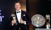 Bayern's Lewandowski wins FIFA Best Player Award