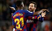 PIX: Teenager Fati lifts Barcelona to victory