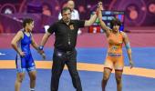 Kakran, Mor, Pinki win Asian Wrestling gold