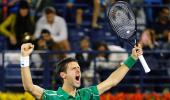 Djokovic stages great escape to enter Dubai final