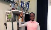 Nigerian teen in pink aims to 'take golf by storm'