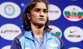 Wrestler Vinesh raises questions on Padma Awards