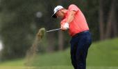 Rahm overcomes nerves; Woods focuses on the positives