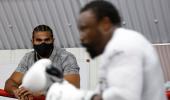 Ex-boxer Haye launches mask to fight COVID-19