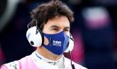 Perez waiting on COVID test for clearance to race