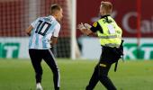 La Liga mulls criminal action against pitch invader