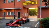 SEE: Ferrari's Leclerc reports back to work in style