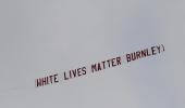 Burnley condemn 'White Lives Matter' flyover banner