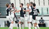 Soccer PIX: Juve run Lecce ragged; Sevilla held