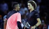 Kyrgios slams 'selfish' Zverev over partying video